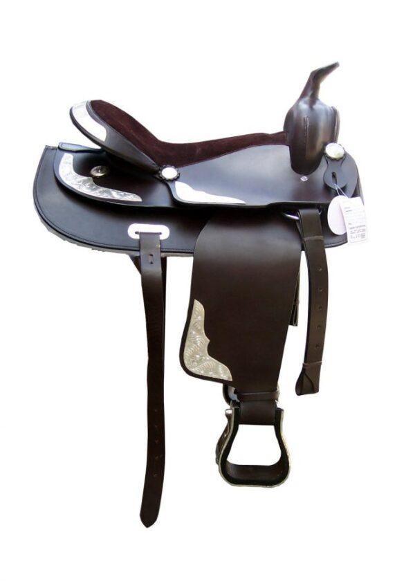 NE-7265 (A) WESTERN SILVER SADDLE